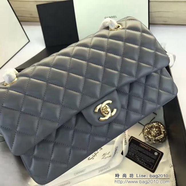 香奈兒CHANEL 原單精品升級版A1112進口小羊皮 金銀鏈條單肩斜挎包 DSC1428